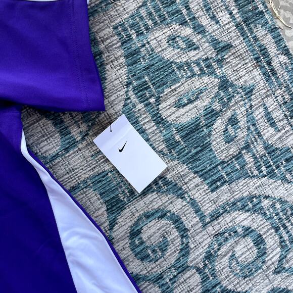 Nike‎ Team Engineered Baseball Men's Jersey Purple White NWT - Size M - Picture 6 of 9